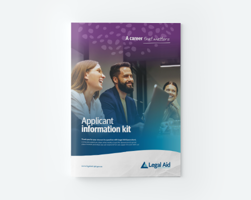 Legal Aid Queensland employee benefits flyer thumbnail